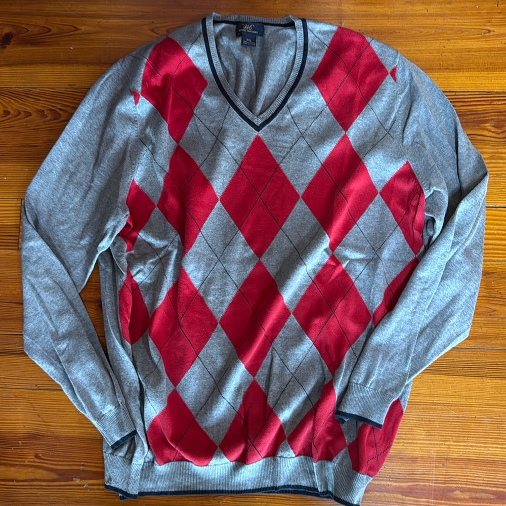 Brooks Brothers 346 Argyle Sweater